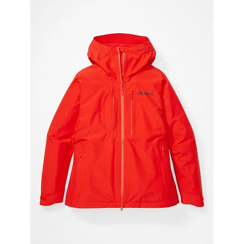 Marmot Cropp River Rain Jacket For Womens Red SVX152803